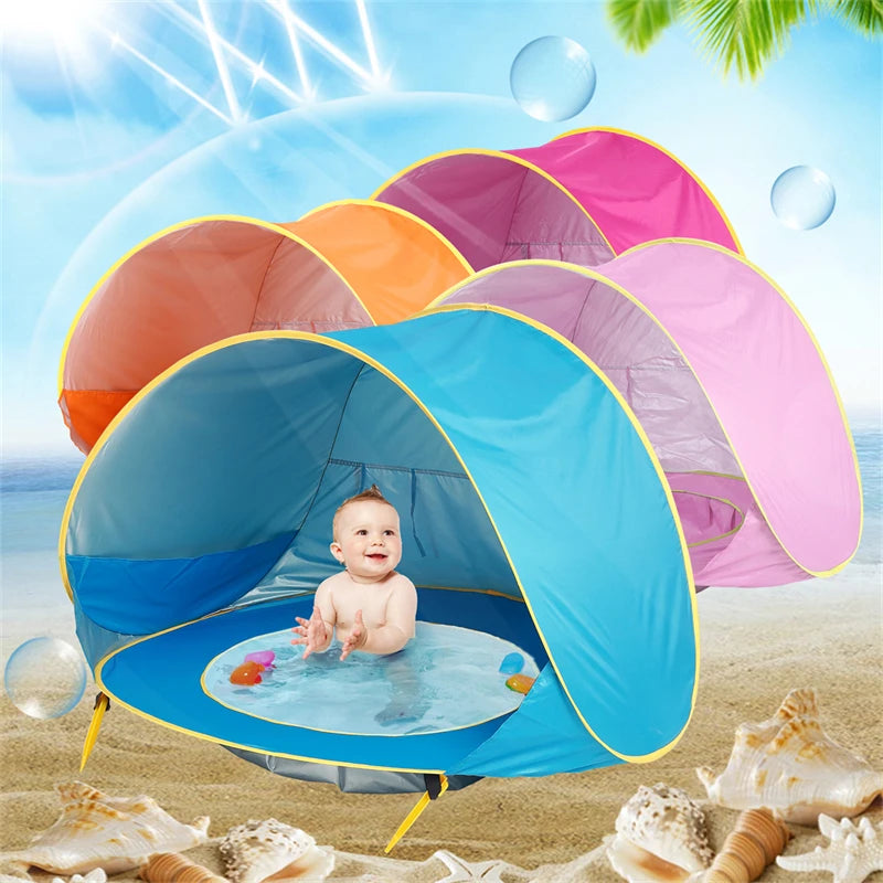 CatXaa Baby UV Protection Beach Tent