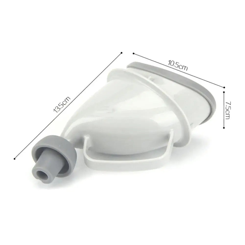 Outdoor Male & Female Emergency Urinal Funnel With Plastic Bottle Connector