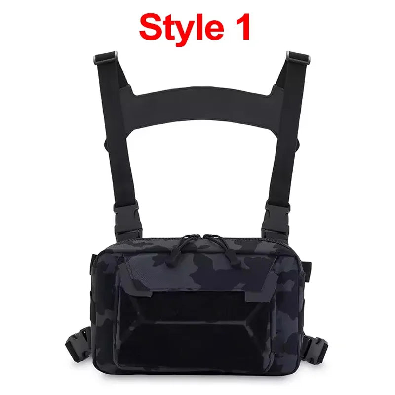 Furukroa Outdoor Back Or Chest Backpack In Multiple Styles