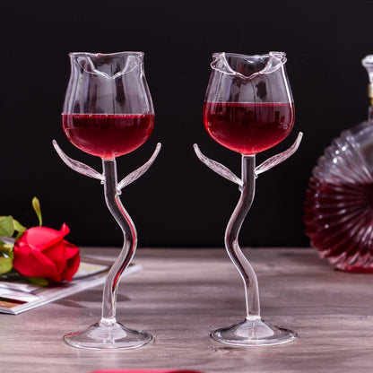 Stylish Cocktail, Goblet, Flamingo And Rose Drinking Glasses