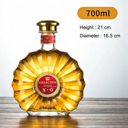 Luxurious Decanter For Liquor 750ml - Airtight Stopper, Luxury barware