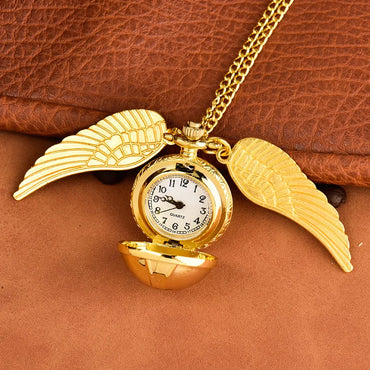 DQG Harry Potter Golden Ball Pendant Pocket Watch