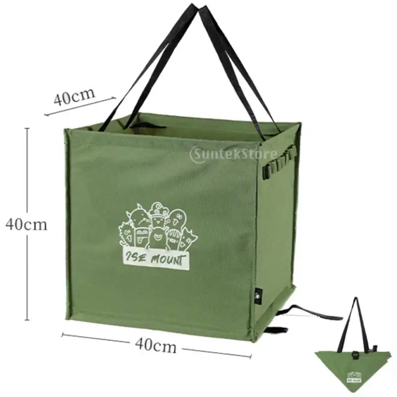 Outdoor Multi Variant 62L Portable & Water Resistant Trash & Dirty Clothes Bin