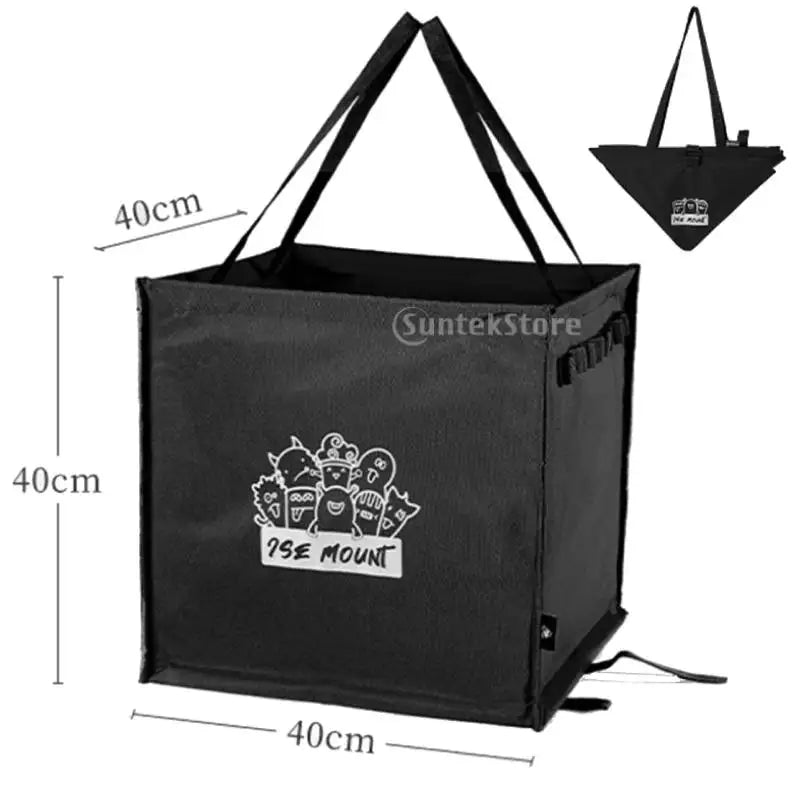 Outdoor Multi Variant 62L Portable & Water Resistant Trash & Dirty Clothes Bin