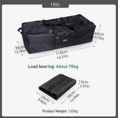 Westtune Large Capacity 100/150L Folding Storage Bag