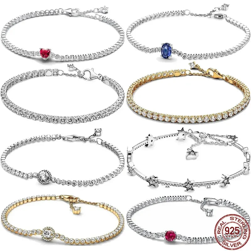 Charming Silver & gold color Bracelets