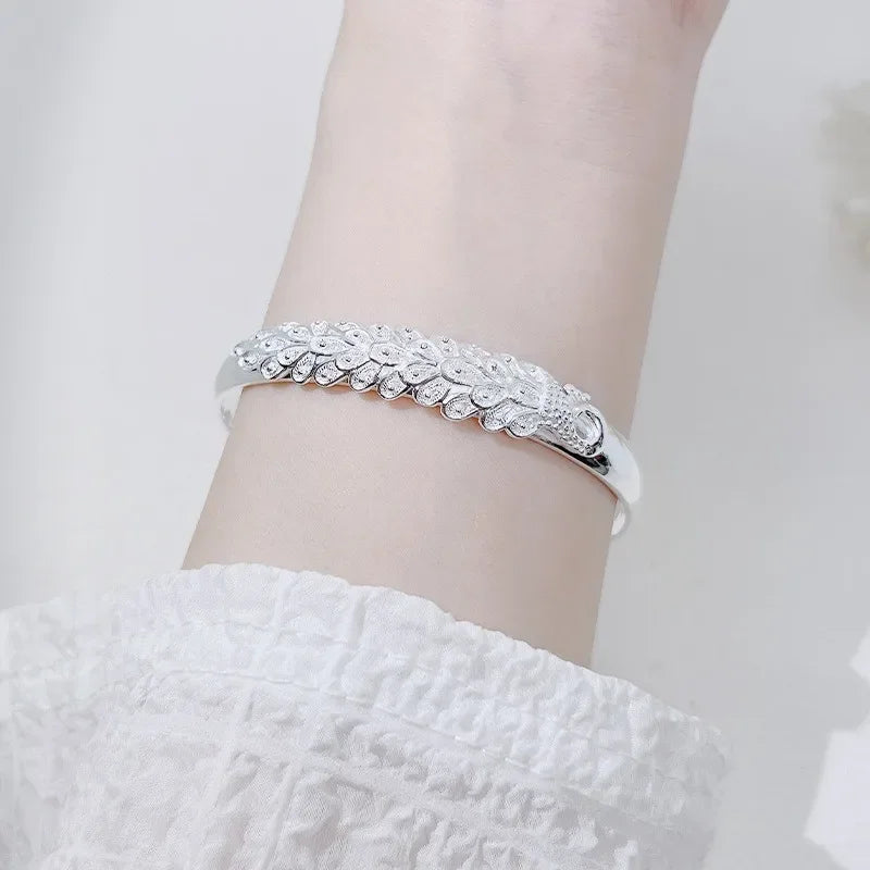 Silver Bracelet In Different Styles For Women - 925 Sterling