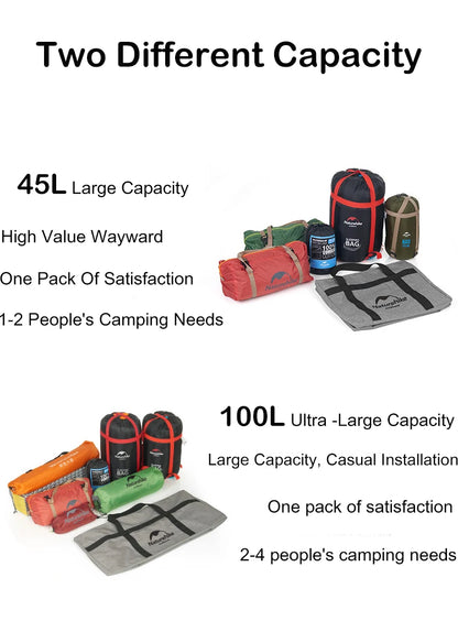 Naturehike Large Capacity 45-100L Carry & Folding Storage Bag