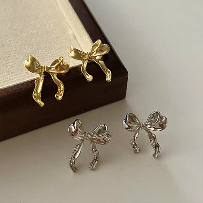 Ojo Yeria Simple But Elegant Bow Knot Earrings