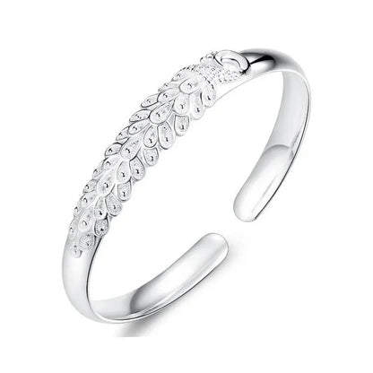 Silver Bracelet In Different Styles For Women - 925 Sterling