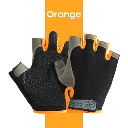 Men & Woman Cycling Bicycle Gloves Half Finger - Breathable, Anti-slip, Training Gloves