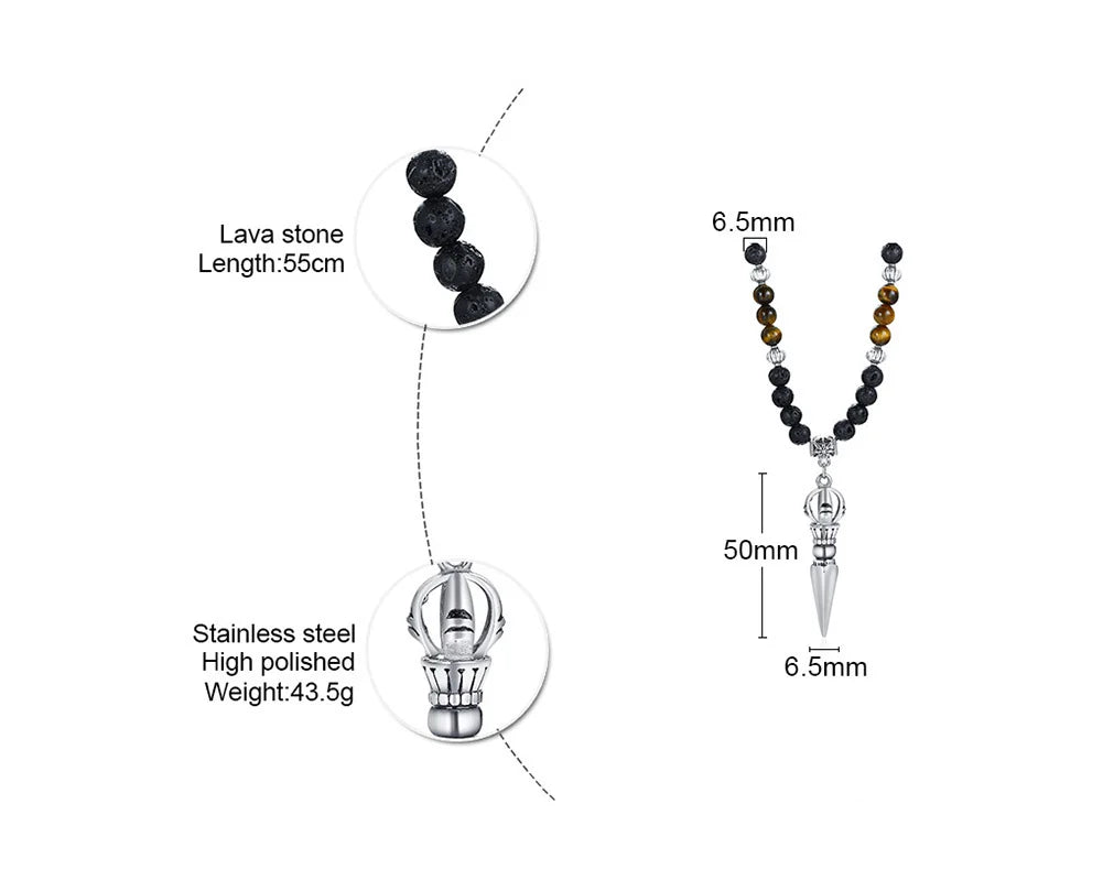 Beads Necklace With Different Style Pendants