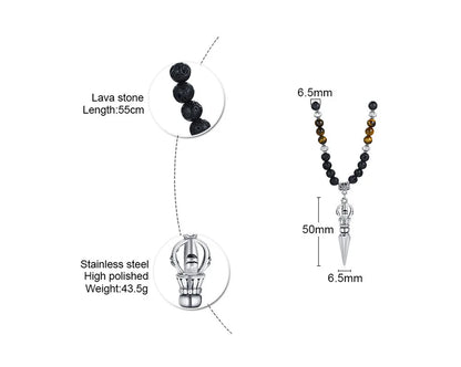 Beads Necklace With Different Style Pendants