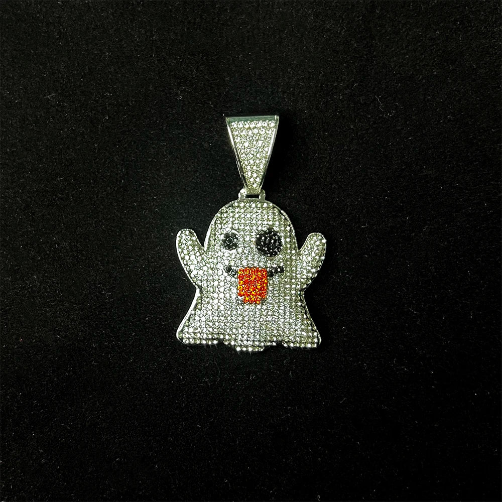 ULJ Spooky Iced Out Pendant Variants With AAA Rhinestones