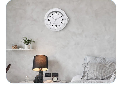 NIBOSI Luxury Wall Clock Modern Design withSilent Quartz Needle