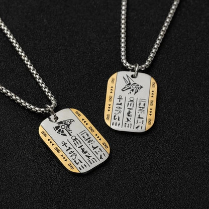 Multi variant Ancient Egyptian Stainless Steel Pendants For Men