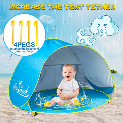 CatXaa Baby UV Protection Beach Tent