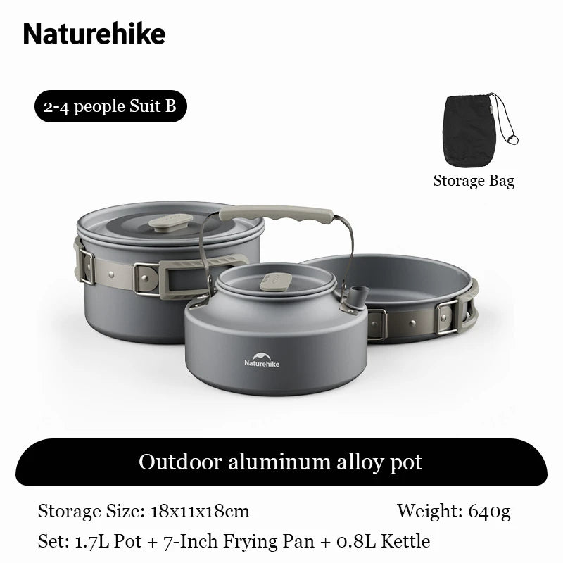 Naturehike Outdoor Cookware Set