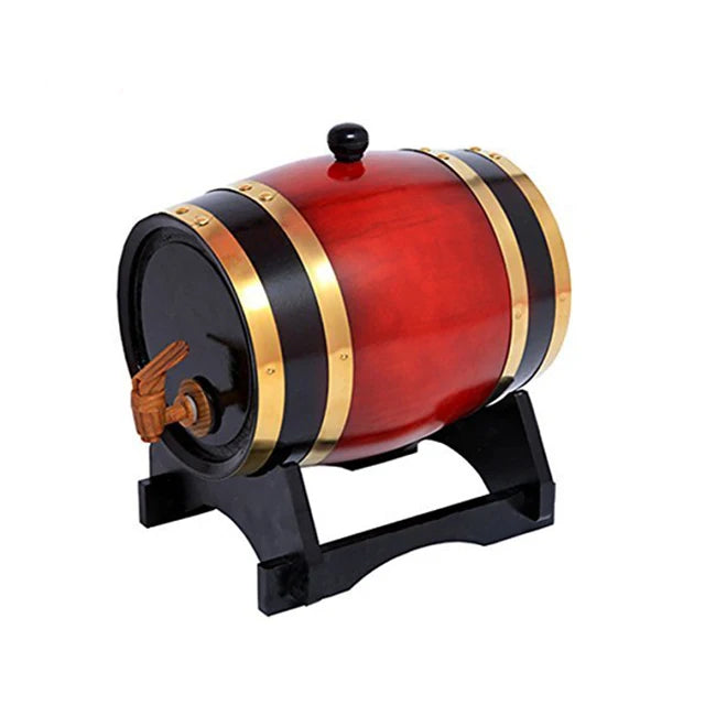 UNTIOR Wood Barrel Oak - Decanter, Decoration, Brewing Equipment - Beer, Wine, Whisky & Rum