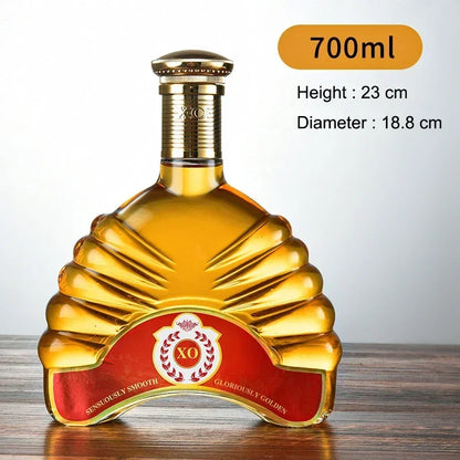 Luxurious Decanter For Liquor 750ml - Airtight Stopper, Luxury barware