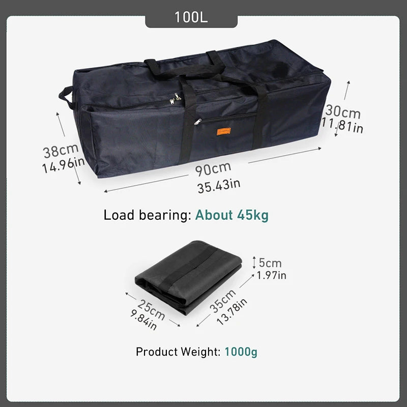 Westtune Large Capacity 100/150L Folding Storage Bag