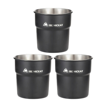 ISE MOUNT Outdoor 300ml Stainless Steel Cups