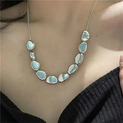 Boho Vintage Fashion Pearl Chain Necklaces  For Women