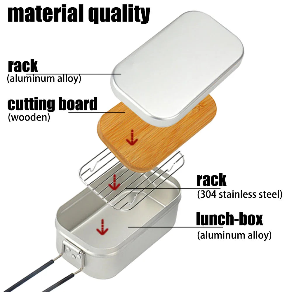 Ultralight Outdoor Bento & Cooking Box