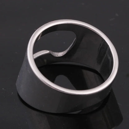 Bottle Opener Stainless Steel Ring