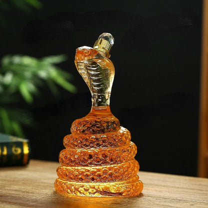 Luxury Snake Shaped Decanter 500/1000mI Capacity - Transparent & Thickened Crafted