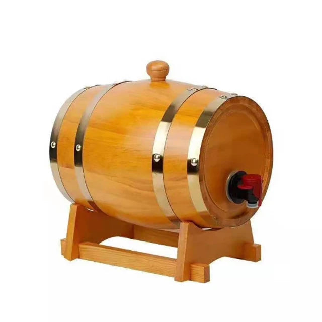 UNTIOR Wood Barrel Oak - Decanter, Decoration, Brewing Equipment - Beer, Wine, Whisky & Rum