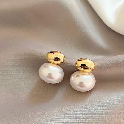 Taoya Elegant Gold Color Pearl Earrings In Different Styles