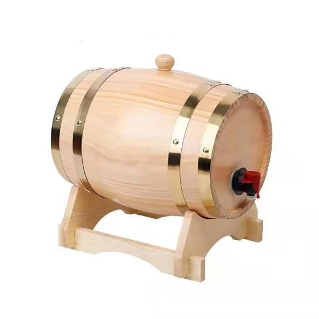 UNTIOR Wood Barrel Oak - Decanter, Decoration, Brewing Equipment - Beer, Wine, Whisky & Rum