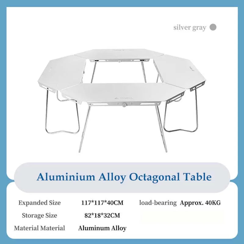 HOMFUL Multicombination Outdoor Aluminum Alloy Or 201 Stainless Steel Table