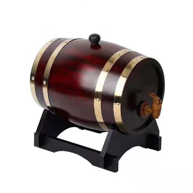 UNTIOR Wood Barrel Oak - Decanter, Decoration, Brewing Equipment - Beer, Wine, Whisky & Rum