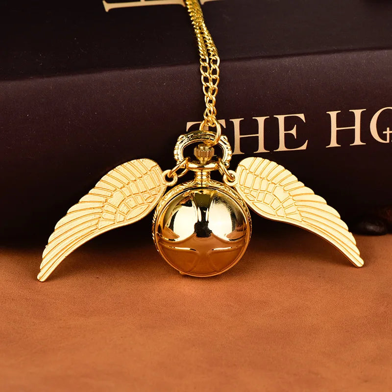 DQG Harry Potter Golden Ball Pendant Pocket Watch