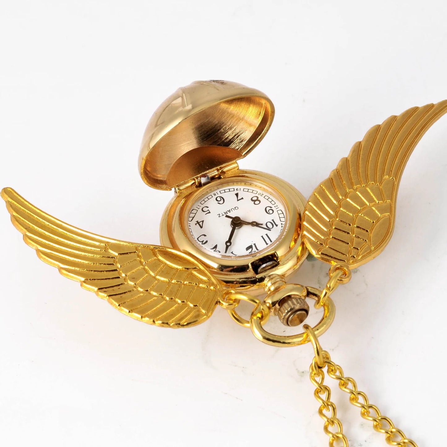 DQG Harry Potter Golden Ball Pendant Pocket Watch