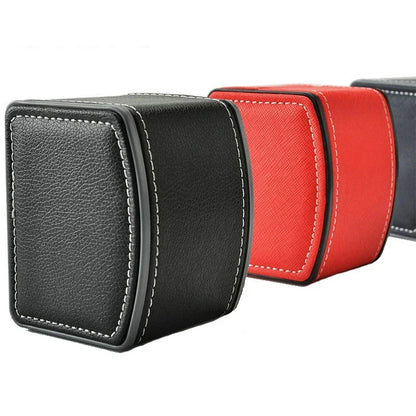 CAOWTAN Portable PU Leather Universal Case With Removable Leather Pillow.