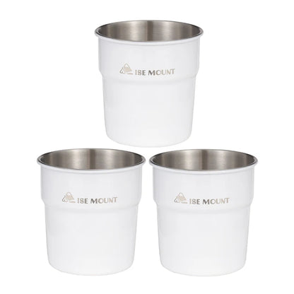 ISE MOUNT Outdoor 300ml Stainless Steel Cups