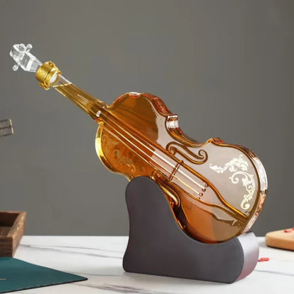 Luxury Guitar/Violin Decanter - Transparent & Thickened Crafted