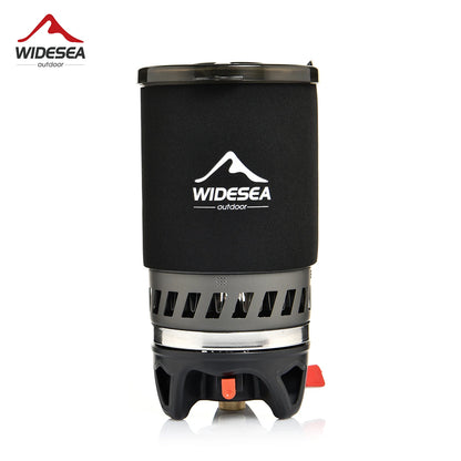 Widesea Propane Camping Cooking System with Heat Exchanger